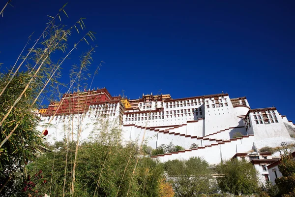 Potala Palác Tibetu Čína — Stock fotografie