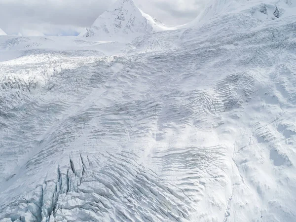 Luchtfoto Van Fossiele Gletsjer Tibet China — Stockfoto