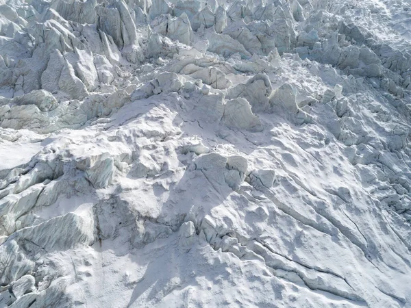 Vista Aérea Glaciar Fóssil Tibete China — Fotografia de Stock