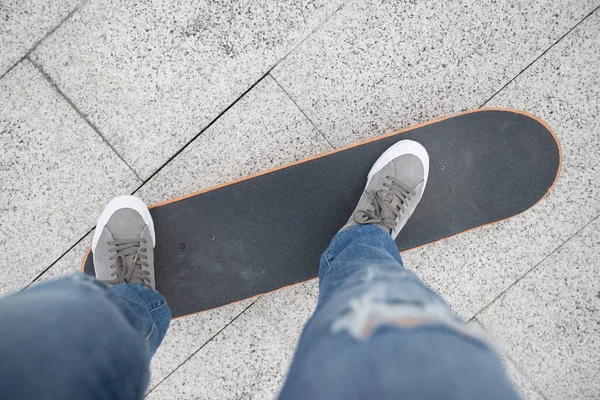 Patines Skate Skateboarding Aire Libre — Foto de Stock