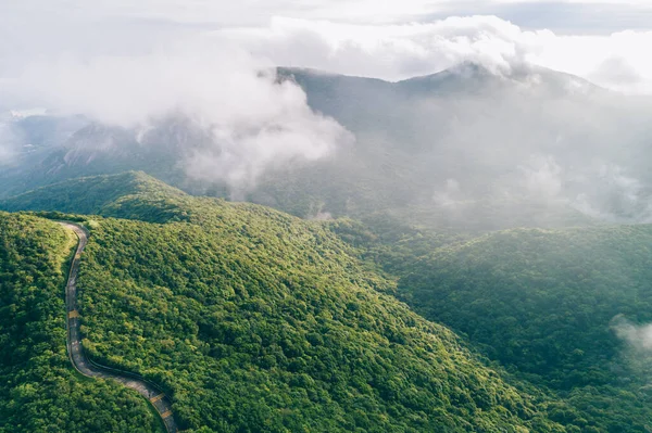 Veduta Aerea Del Paesaggio Montano Nella Città Shenzhen Cina — Foto Stock