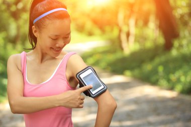 akıllı telefon mp3 player akıllı telefondan müzik runner atlet