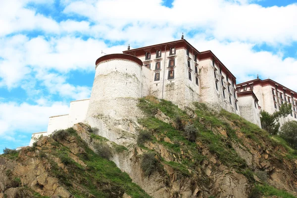 Potalapalatset i lhasa — Stockfoto