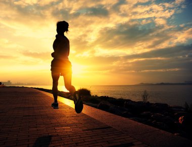 çalışan runner atlet