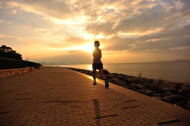 çalışan runner atlet