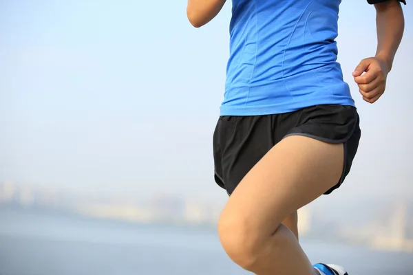 Atleta corridore in corsa — Foto Stock