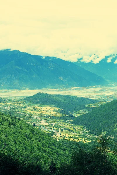 Berglandschap in tibet, china — Stockfoto