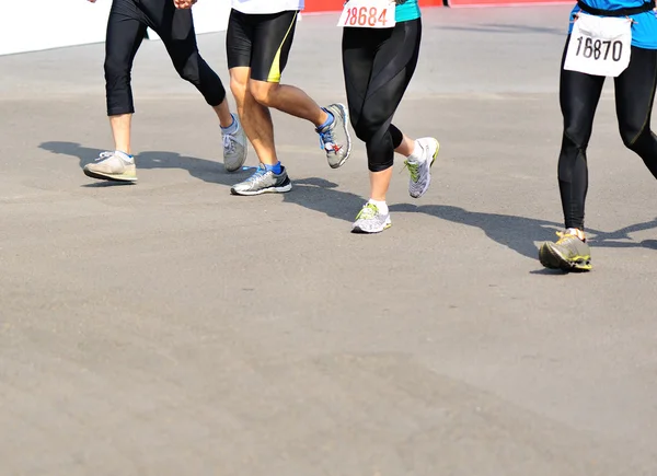 马拉松运动员参加健身 — 图库照片