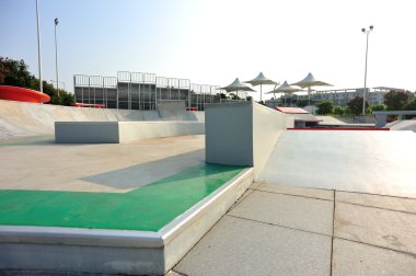 Modern skatepark rampalar