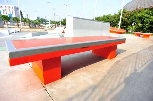 Moderne rampe skatepark — Foto Stock