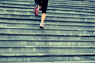 Fitness kadın bacakları