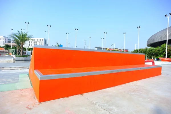 Modern skatepark ramps — Stock Photo, Image