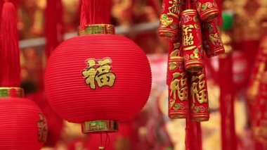 Mutlu Çin yeni yılı dekorasyon