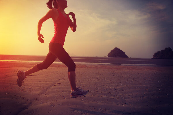 Woman jogging workout