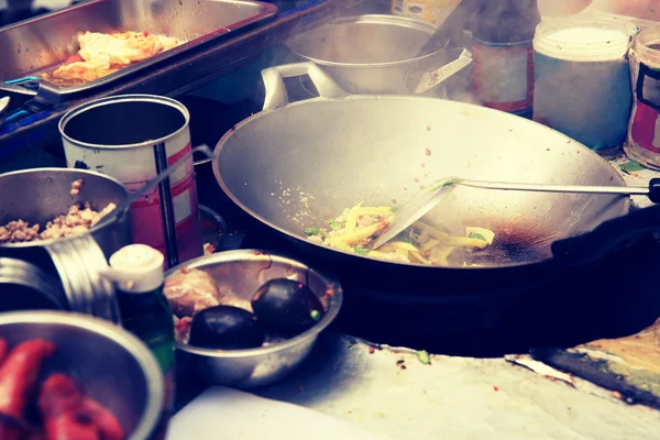 Sabroso comida rápida de Tailandia — Foto de Stock