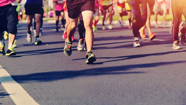 Marathon running race — Stock Photo, Image