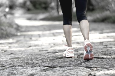 Fitness kadın bacakları