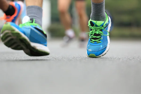 Carrera de maratón — Foto de Stock