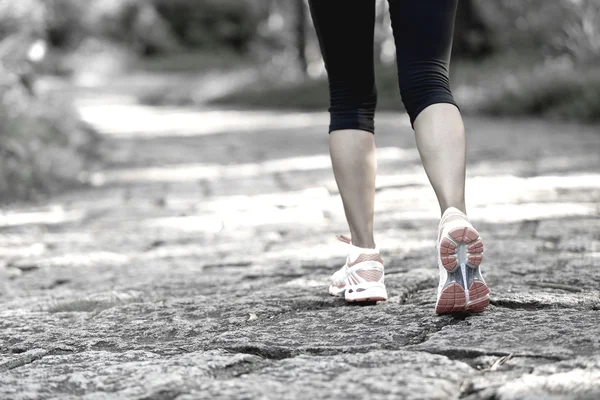 Fitness woman legs — Stock Photo, Image