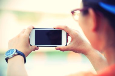 eller kadın akıllı telefon kullanma