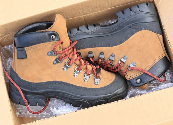 Pair of hiking boots — Stock Photo, Image