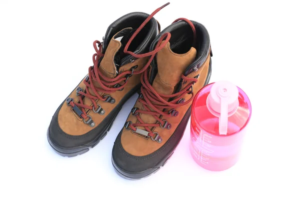 Pair of hiking boots — Stock Photo, Image