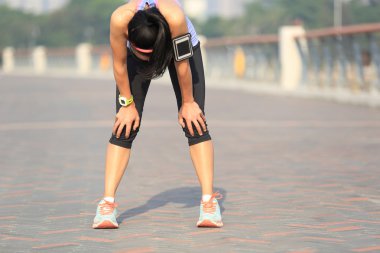 yorgun kadın runner