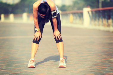 yorgun kadın runner