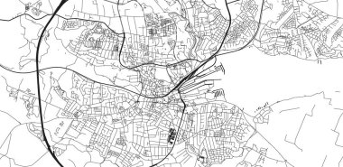 Kolding şehir haritası, Danimarka