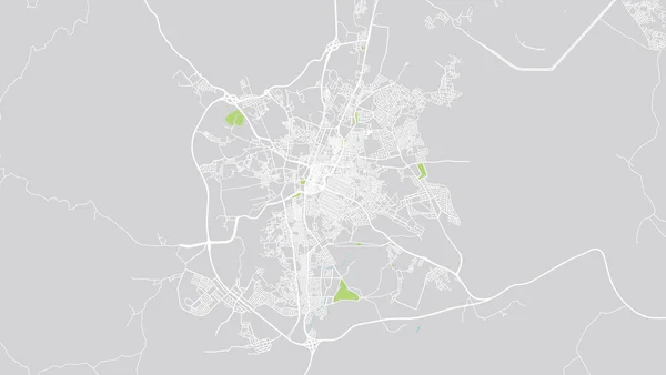 Stadskarta över Taif, Saudiarabien, Mellanöstern — Stock vektor