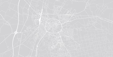 Hradec kralove şehir haritası, Çek Cumhuriyeti, Avrupa