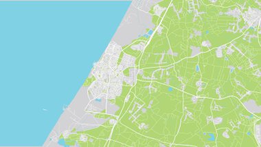 Ashkelton, İsrail şehir haritası, Orta Doğu