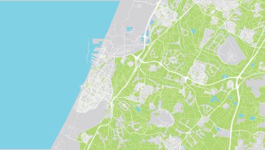 Ashdod, İsrail şehir haritası, Orta Doğu