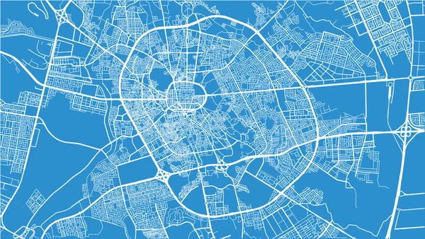 Stadtplan von Medina, Saudi Arabien, Naher Osten — Stockvektor