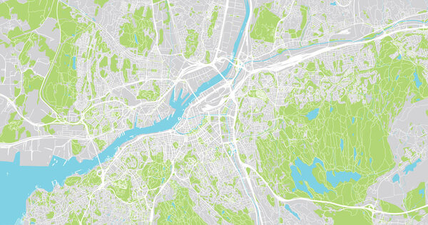 план города, Гётеборга, Швеция, Европа