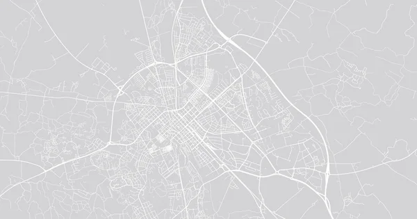 Urban vector city map of Uppsala, Sweden, Europe — Stock Vector