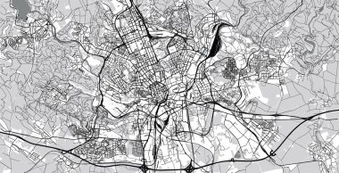 Brno, Çek Cumhuriyeti, Avrupa şehir haritası