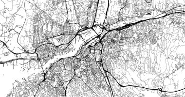 Göteborg, İsveç, Avrupa şehir haritası