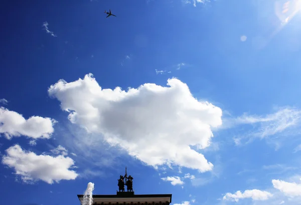 하늘 전차 — 스톡 사진
