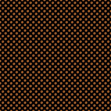 Siyah arka planda susam tohumlu kurabiye şablonu. Yukarıdan bak. Yaratıcı tasarım, minimal düz konsept.