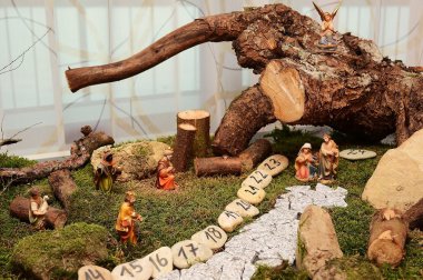 Bir geliş takvimi tür beşik