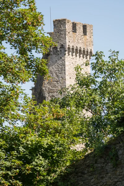 Torre de Ruína Schaunberg - Áustria — Fotografia de Stock