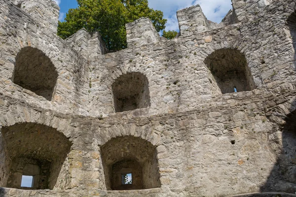 Vale la pena ver restos de las ruinas Waxenberg - Austria —  Fotos de Stock