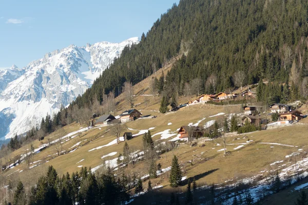 karlı - güneye bakan - Alps Avusturya
