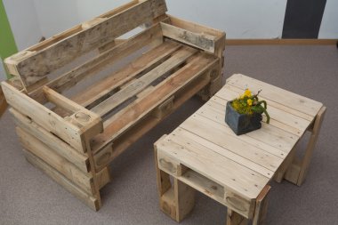 rustik salon mobilyaları - Upcycling