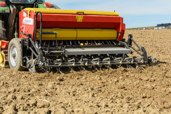 Seeders brings sowing in the soil