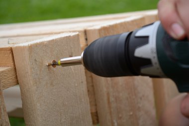 Marangoz ahşap tahta Torx vidalama