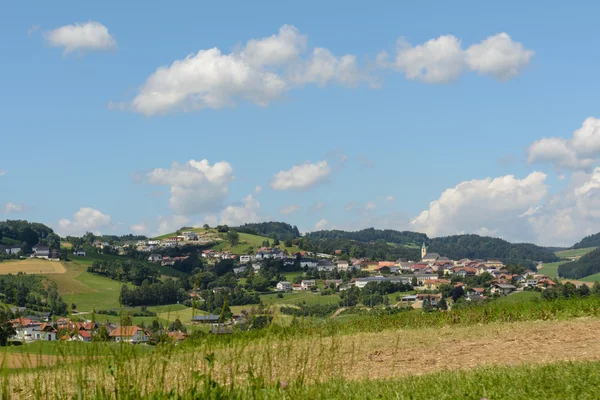Gmina Peilstein - społeczności wiejskiej Austria — Zdjęcie stockowe