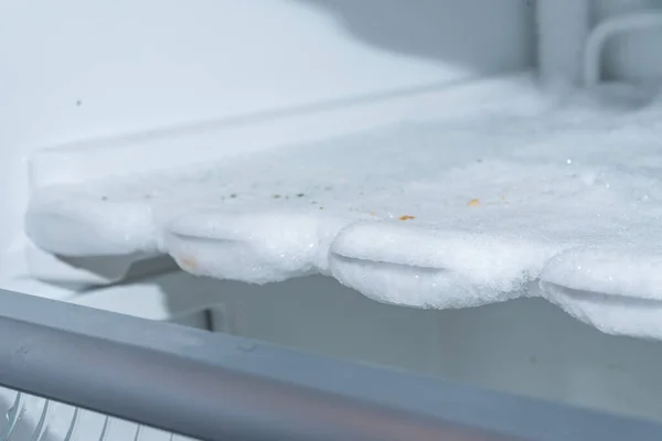 Congelador Sem Geada Gelado Guzzler Poder Congelamento Profundo — Fotografia de Stock