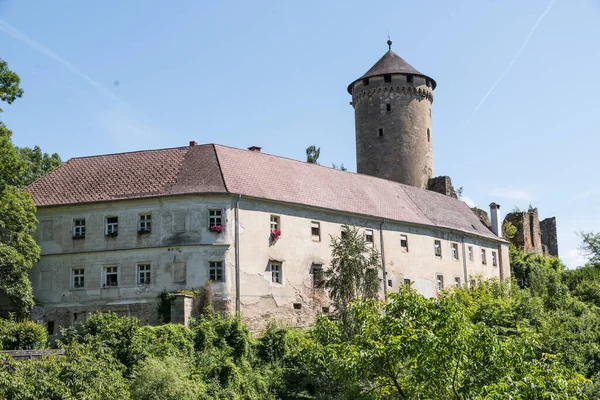 Historisch Bedeutsame Burg Und Schloss Wildberg Wehranlage Österreich — Stockfoto